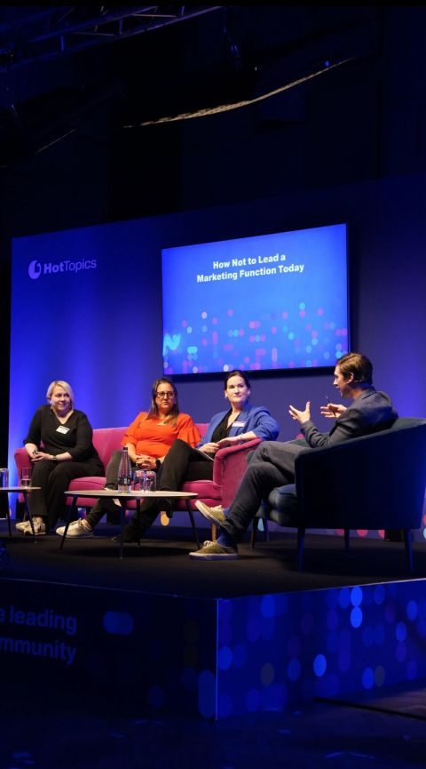 Lisa on a Hot Topics panel at Abbey Road Studios