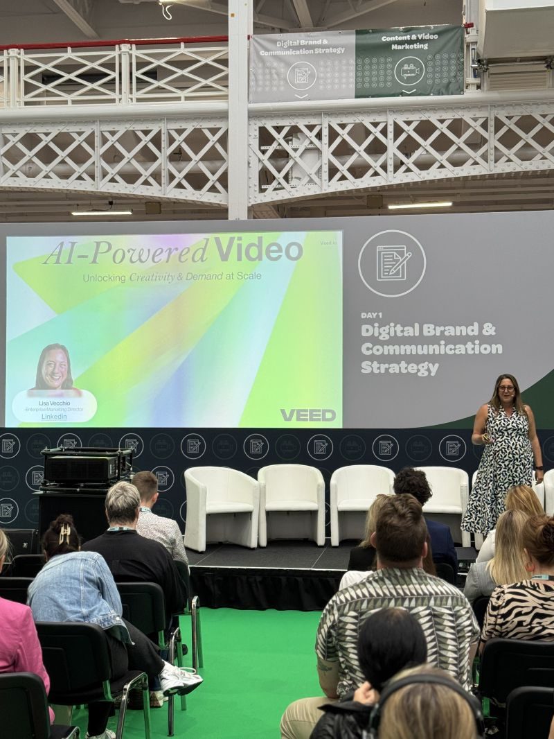 Lisa keynoting at DMWF