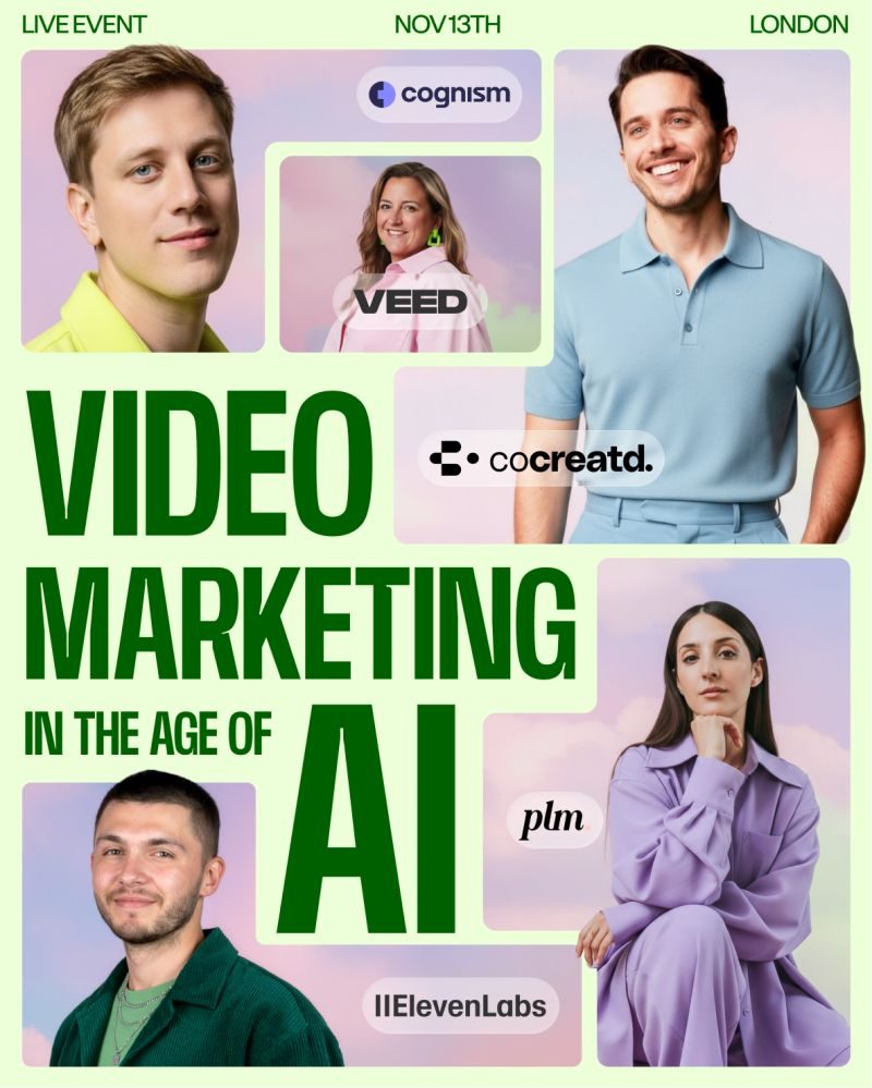 Video Marketing in the Age of AI event card