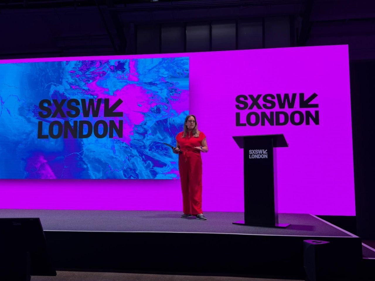 Lisa keynoting at SXSW London